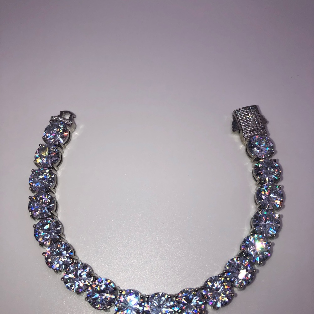 63ct Tennis Bracelet - Picture 10 of 14